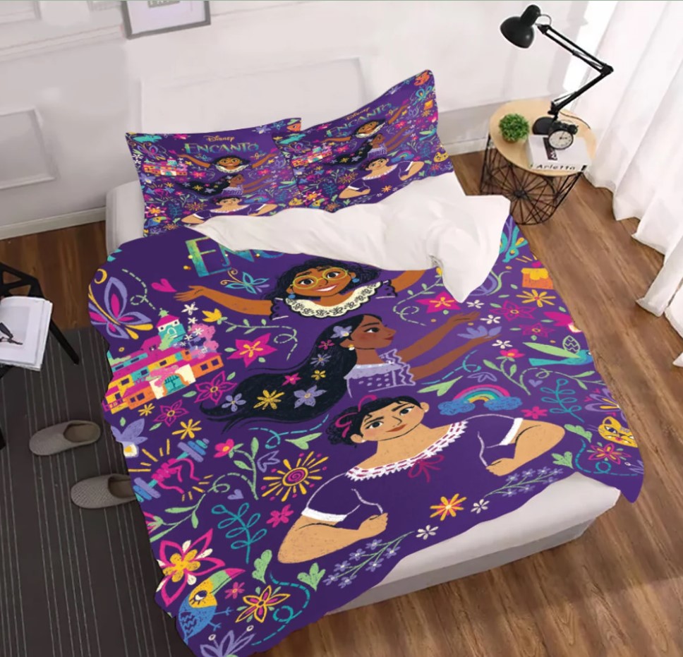 Personalized Disney Encanto Bedding Set Encanto Movie Birthday Kid Bedding Set Gift Ideas Encanto Family Bedding Set Encanto Fan Gift